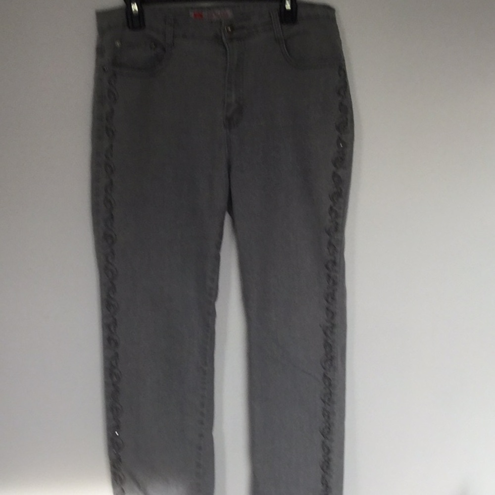 Women’s COS Jeans embellished capris size 12 - Picture 6 of 8